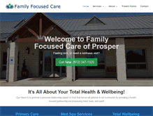 Tablet Screenshot of familyfocusedcare.com
